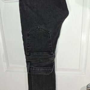 Abercrombie & Fitch Curve Love The 90s Slim Straight Ultra High Rise Jeans 24/00